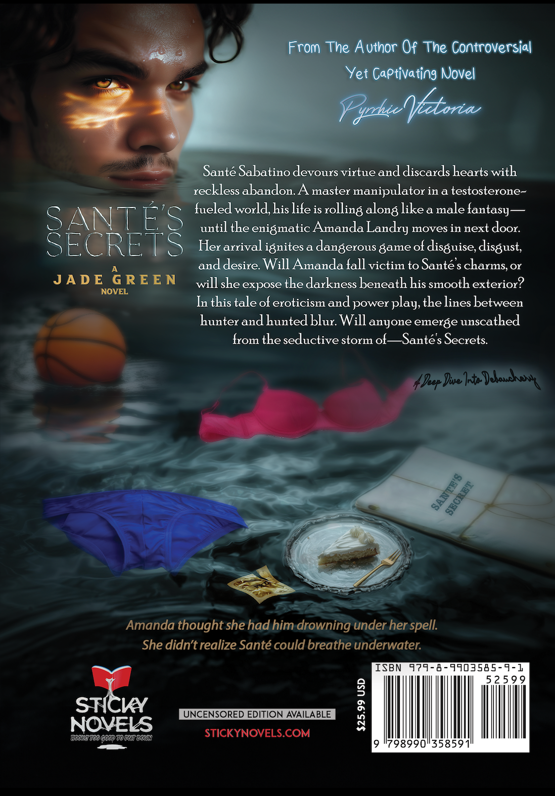 Santés Secrets Censored edition Back Book Cover image
